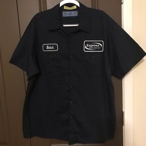 CINTAS COMFORT FLEX SHORT SLEEVE WORK SHIRT 2XL